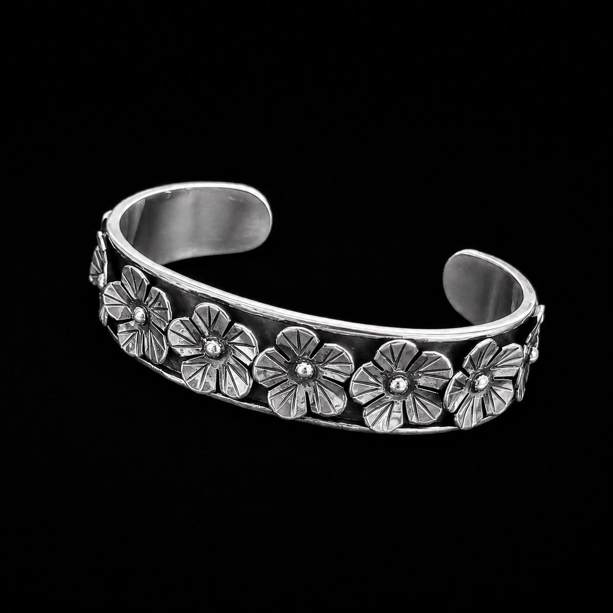Brazalete de Flores Grandes