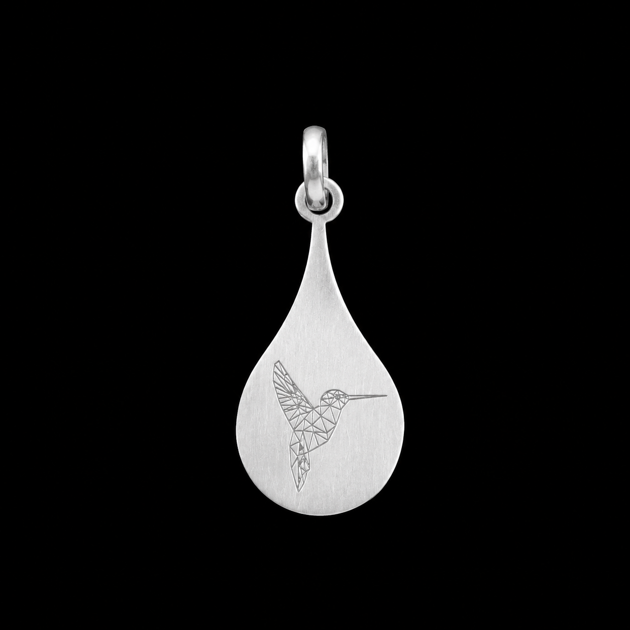 Dije Colibrí en Gota