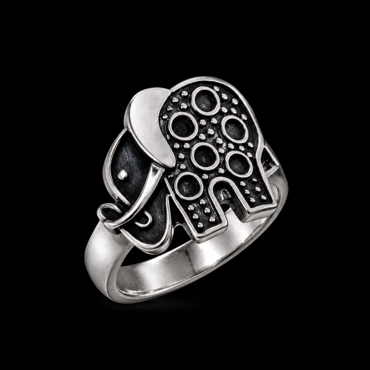 Anillo Elefante de la Suerte