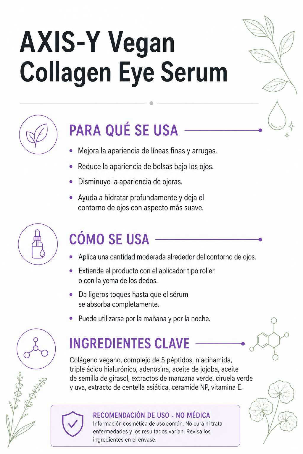 AXIS-Y Vegan Collagen Eye Serum