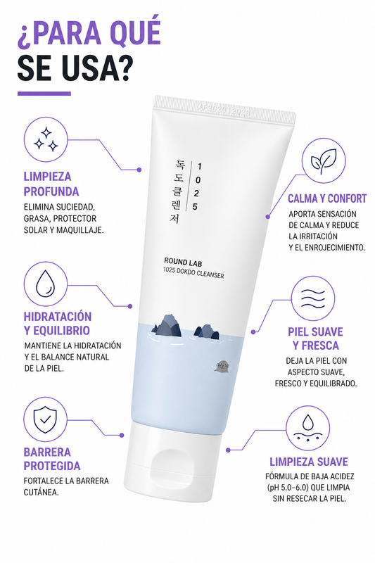 ROUND LAB 1025 Dokdo Cleanser