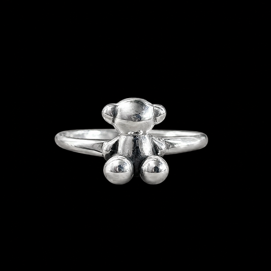 Anillo Osito de Plata