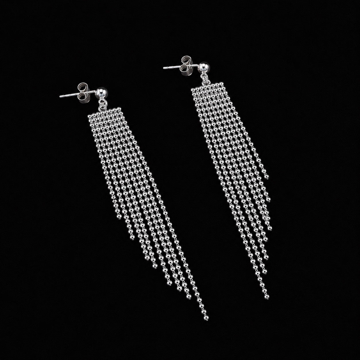 Aretes Largos Cascada