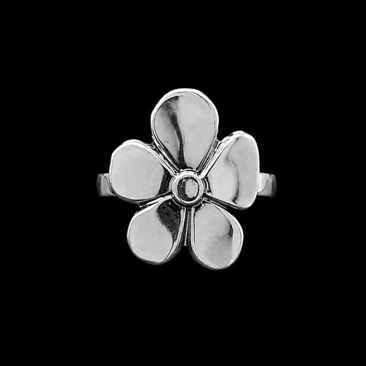 Anillo Flor Lisa