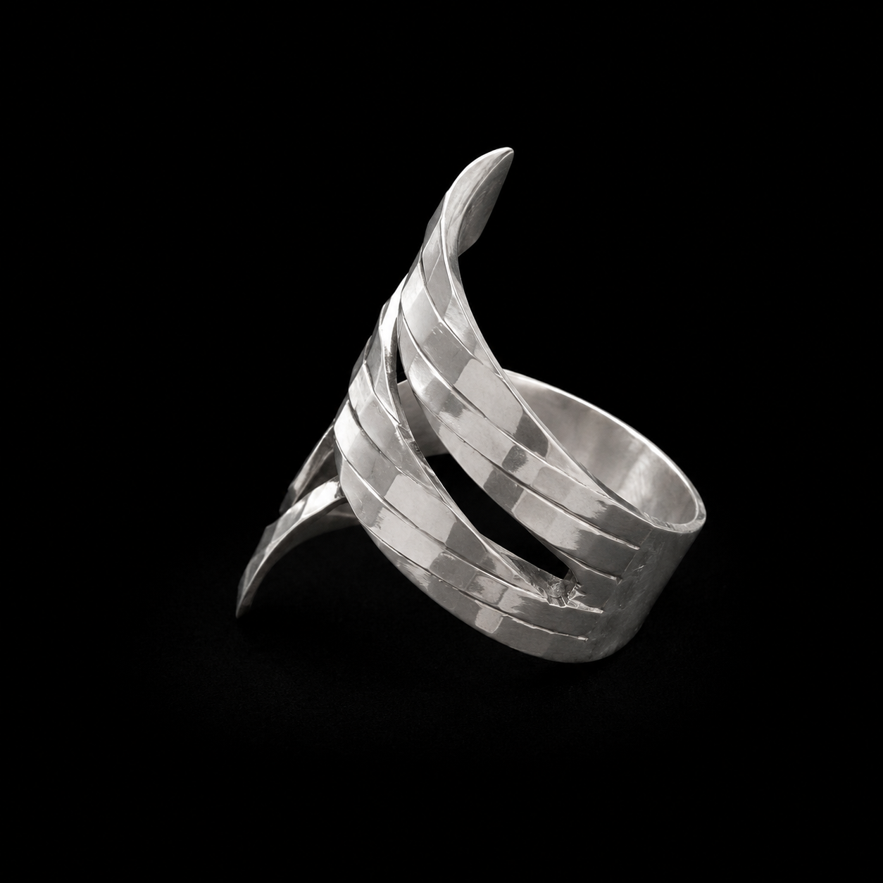 Anillo Espiral de Espejos