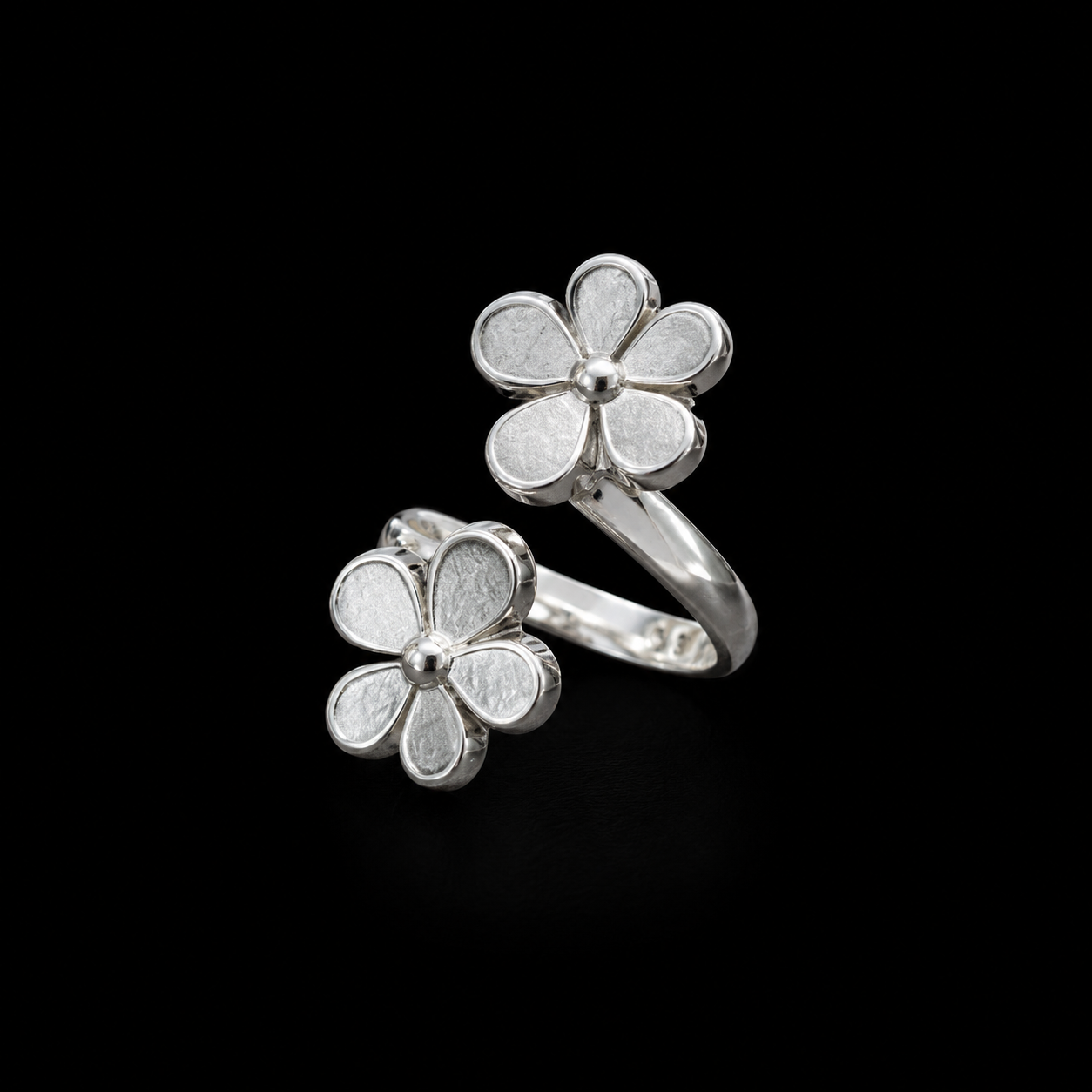 Anillo Dúo de Margaritas