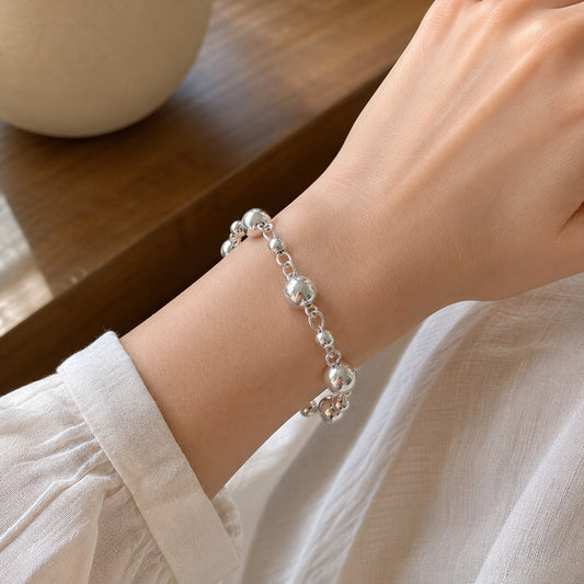 Pulsera de Perlas de Plata