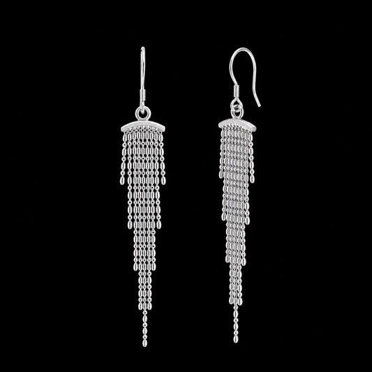 Aretes Largos Cascada Grande