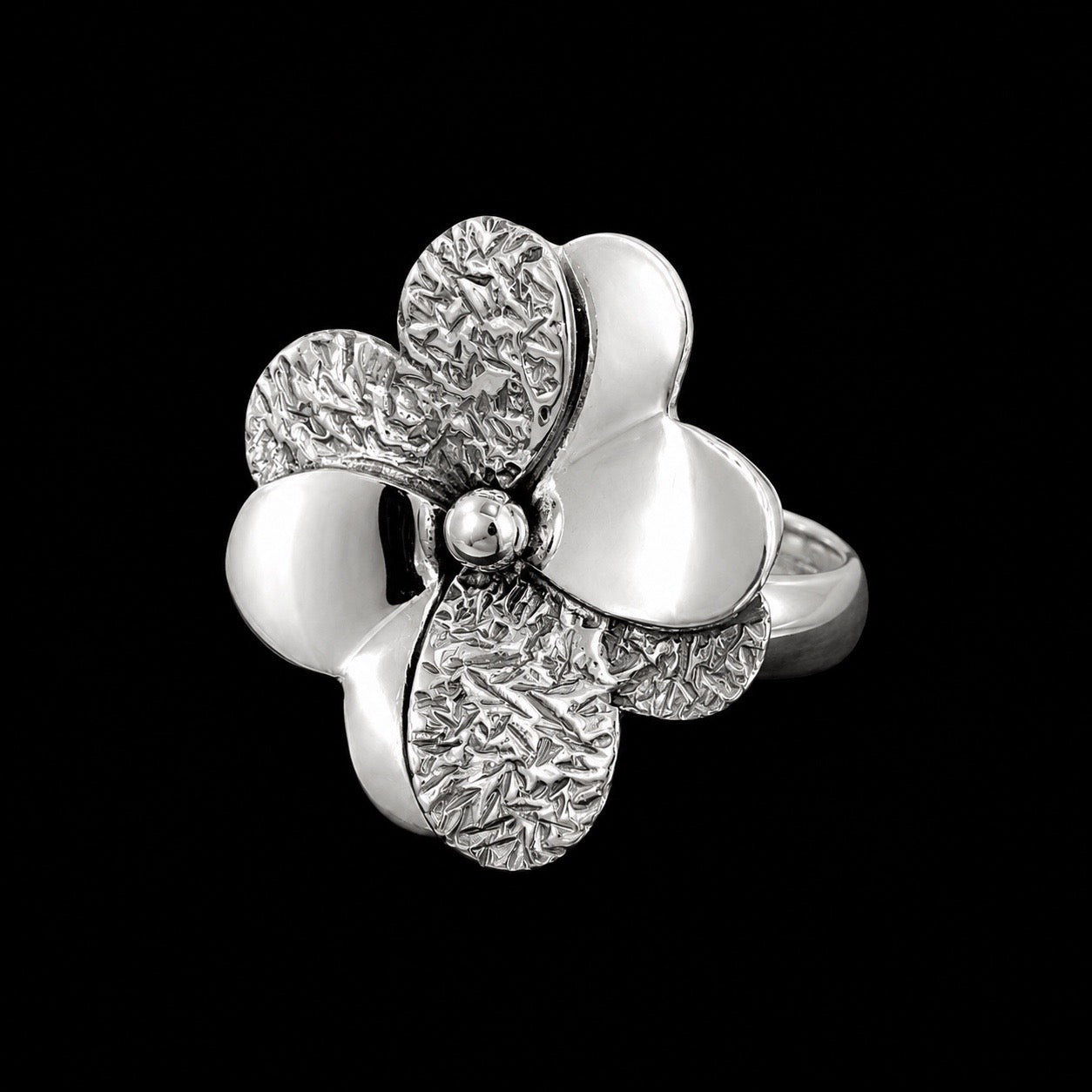 Anillo Trébol de la Suerte