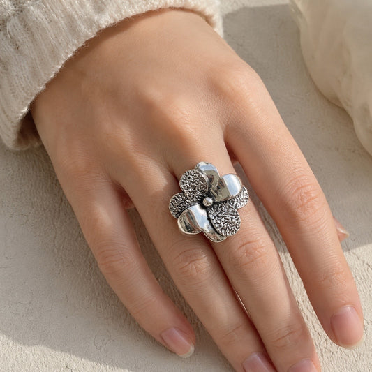 Anillo Trébol de la Suerte