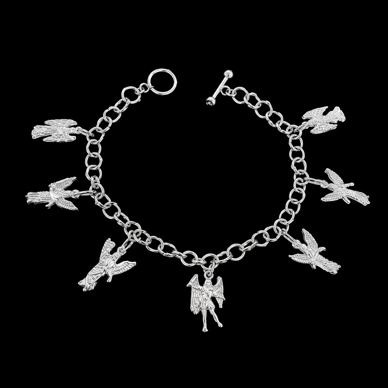 Pulsera 7 Arcángeles Tejido Antiguo