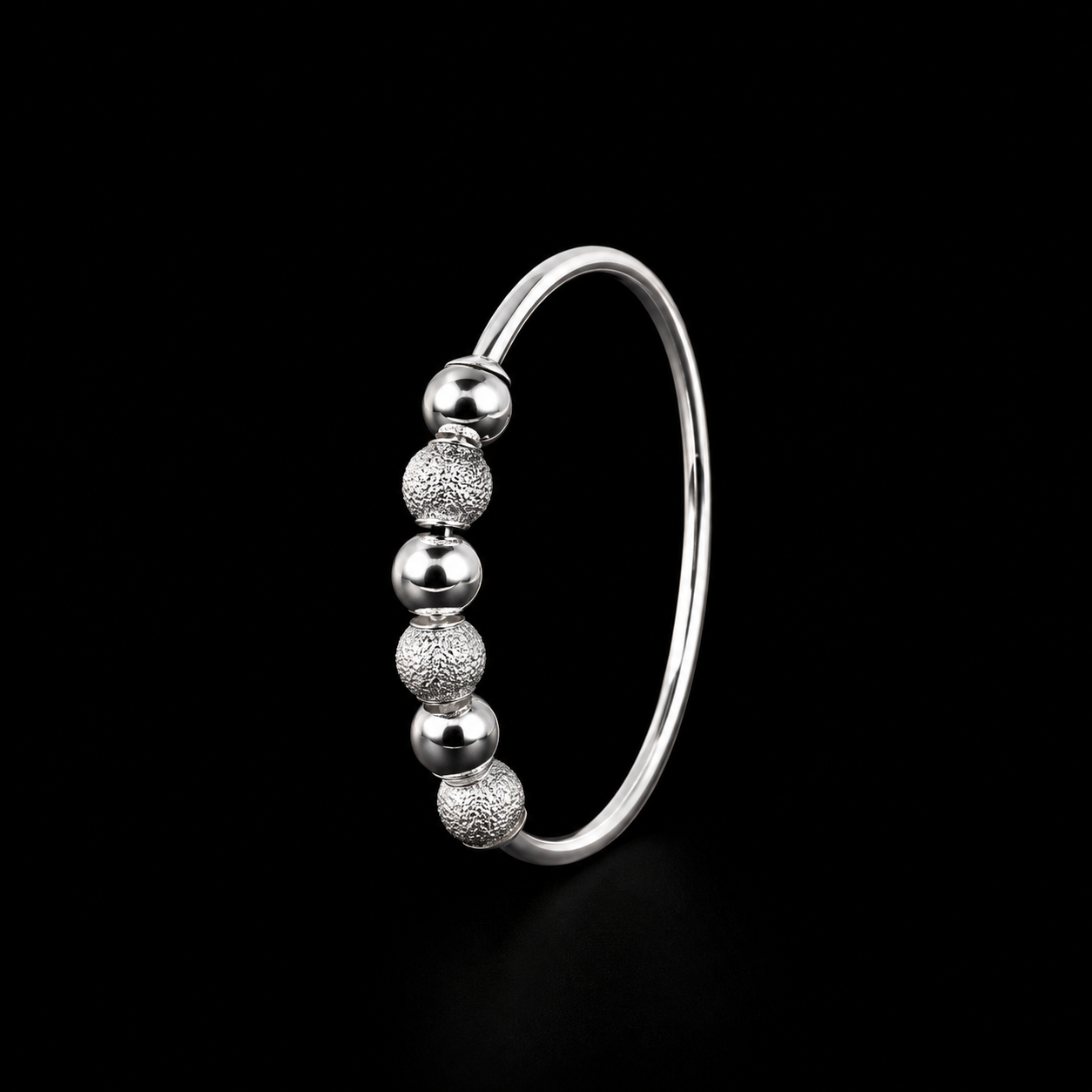 Anillo Antiestrés con Perlas