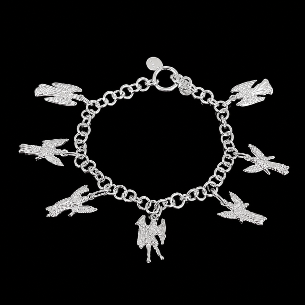 Pulsera 7 Arcángeles Tejido Antiguo