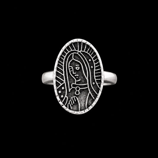 Anillo Virgen de Guadalupe Ovalado