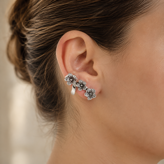 Aretes Grapa Artesanal