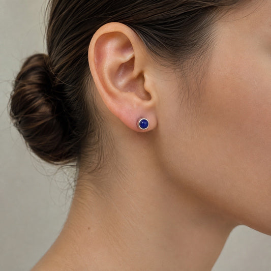 Aretes de Piedra Natural