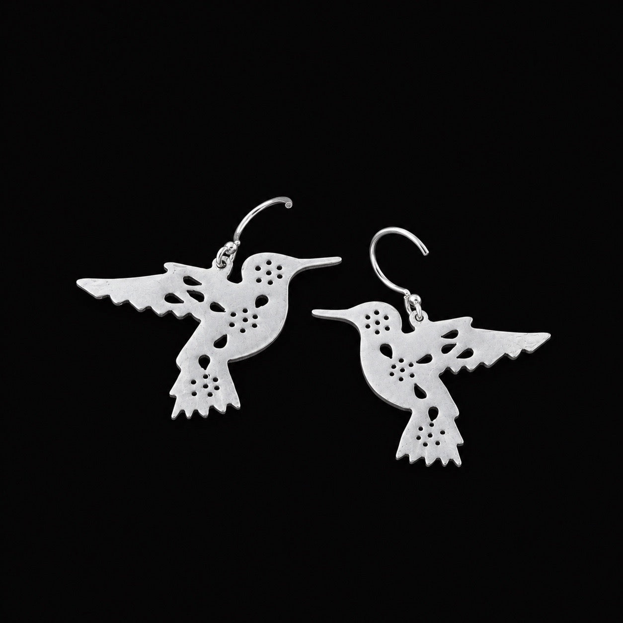 Aretes Colgantes Colibrí Grande