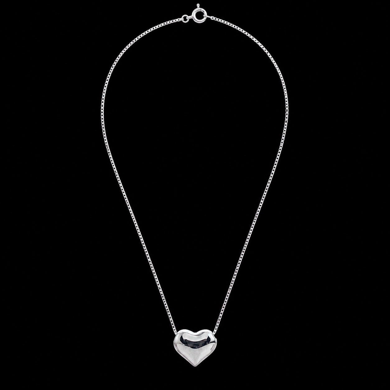 Gargantilla Corazón con Cadena Ancla