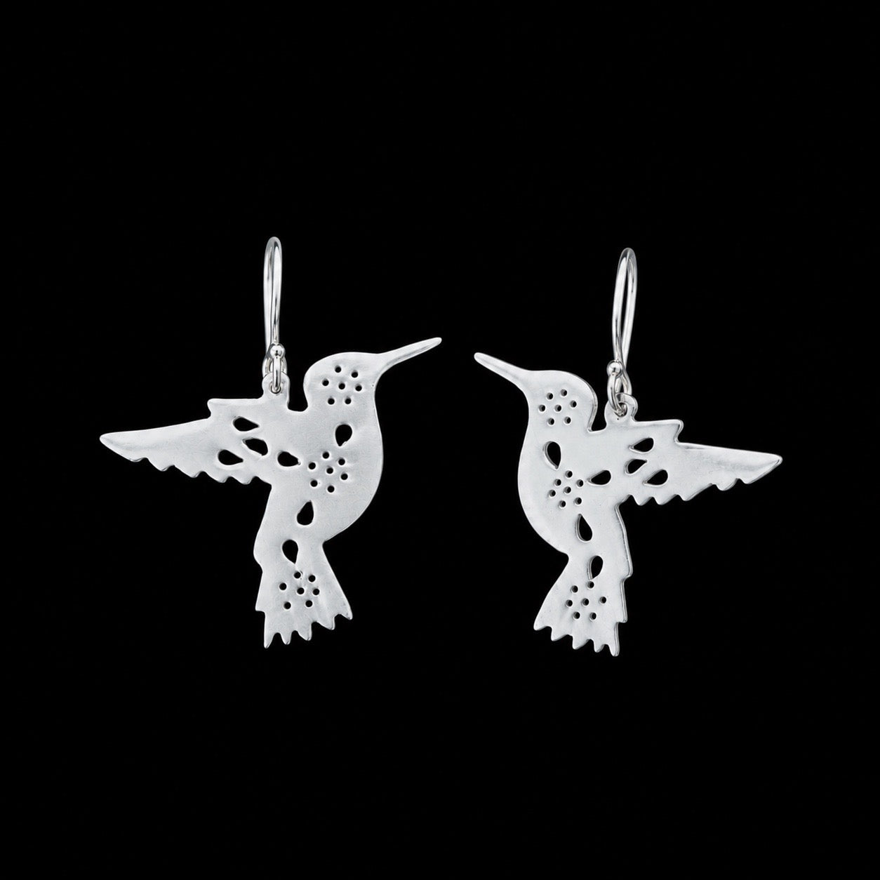 Aretes Colgantes Colibrí Grande