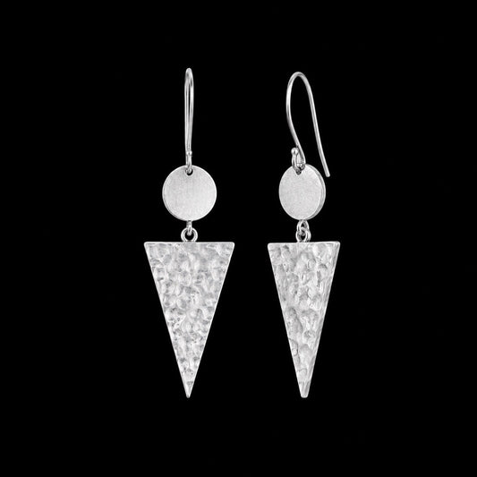 Aretes Largos Círculo y Triángulo