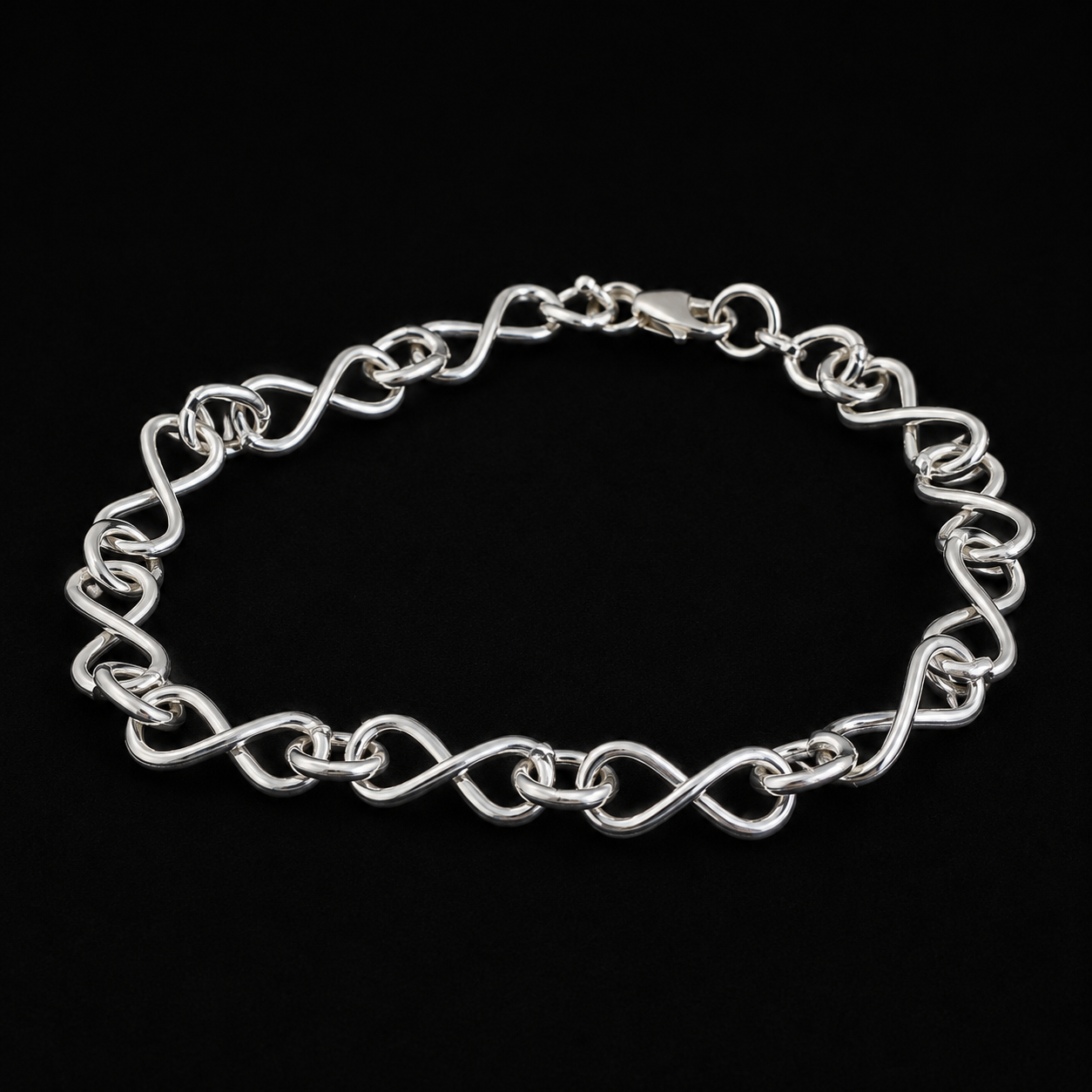Pulsera de Infinitos Enlazados