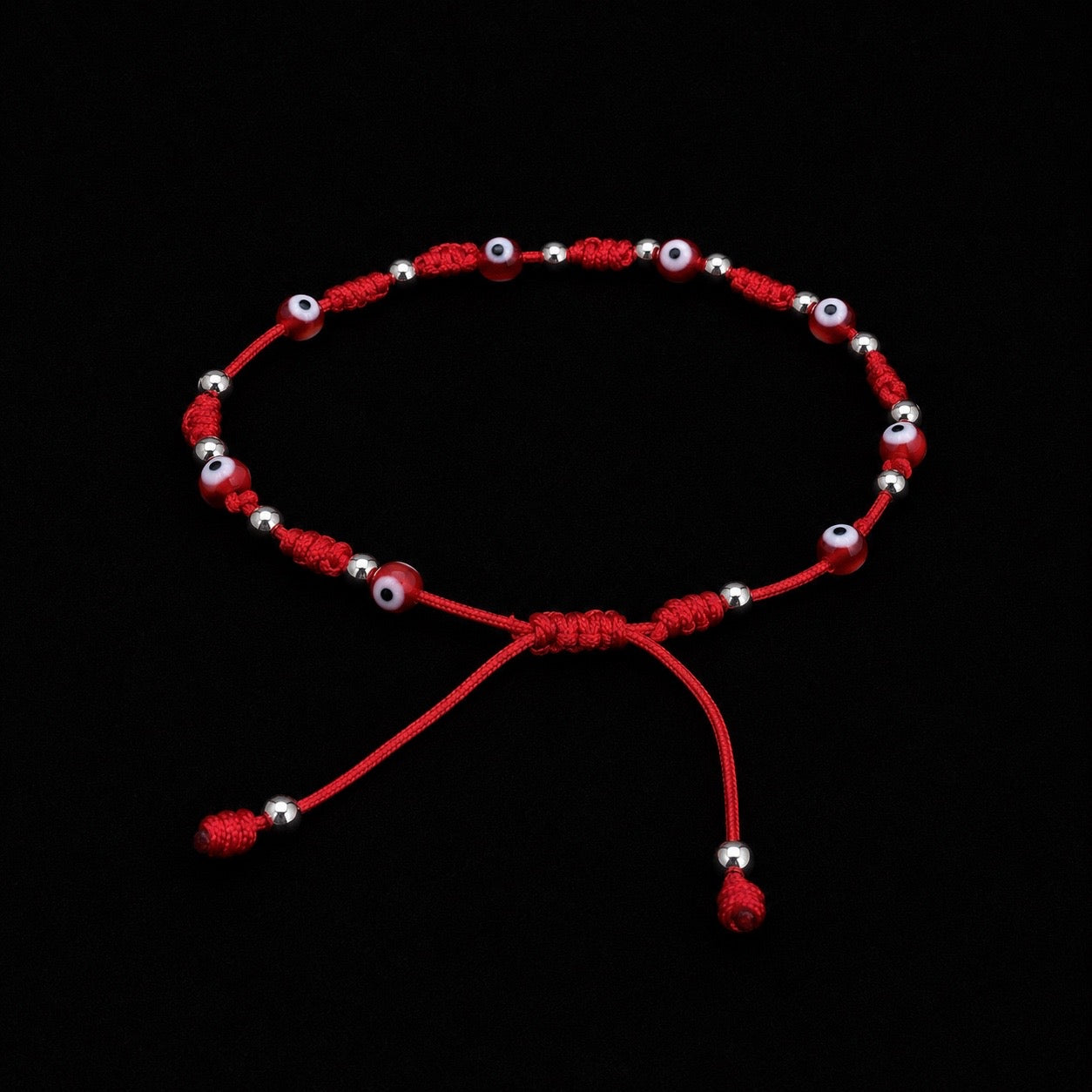 Pulsera Ojo Turco de Hilo Rojo