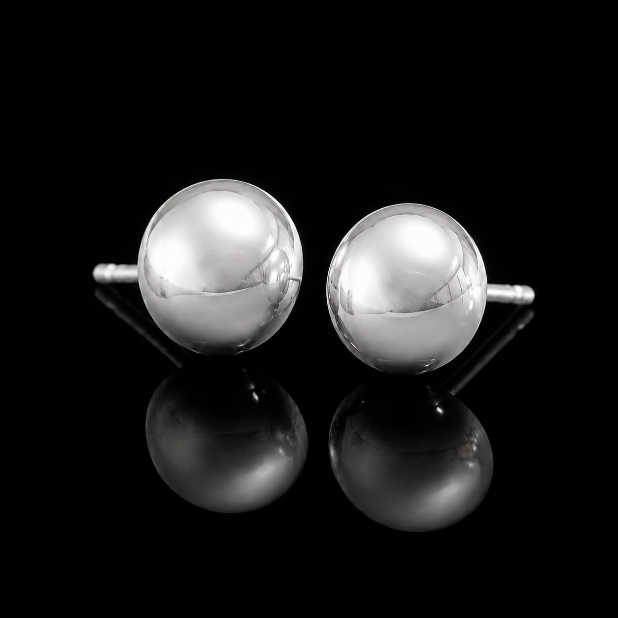 Aretes Media Bola