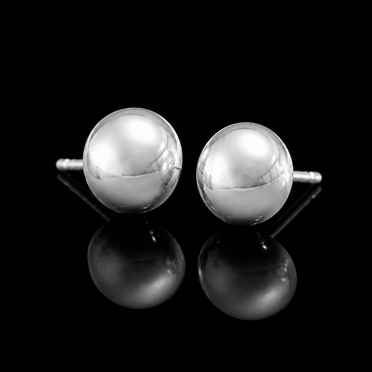 Aretes Media Bola