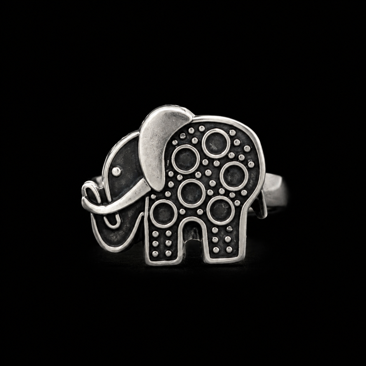 Anillo Elefante de la Suerte