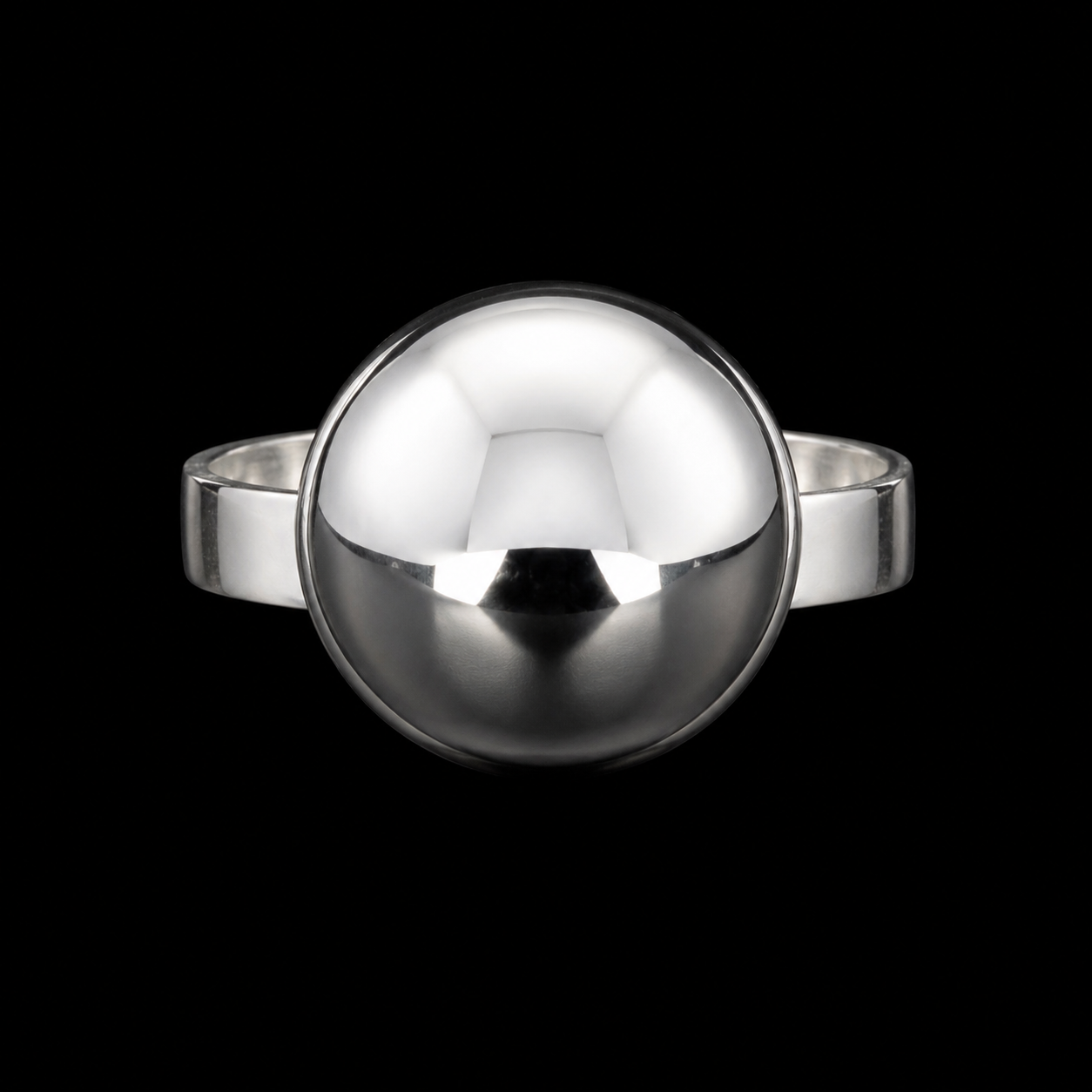 Anillo Esfera de Plata