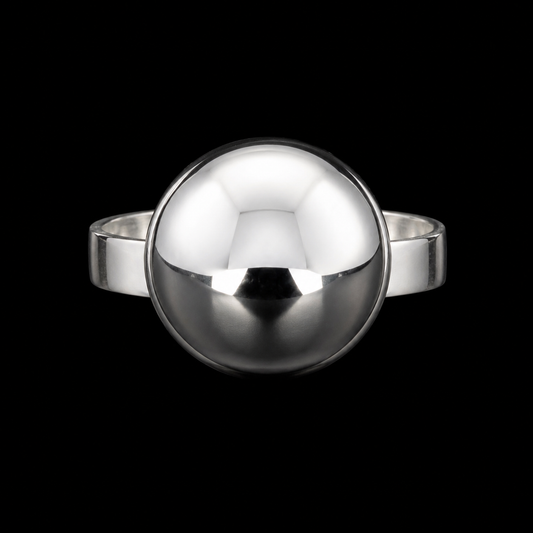 Anillo Esfera de Plata