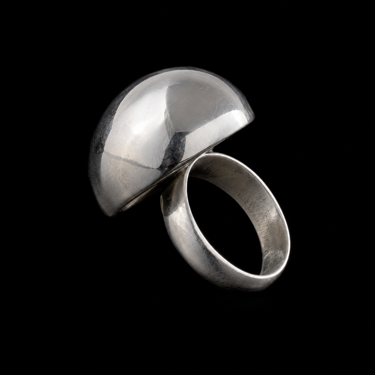 Anillo Esfera de Plata