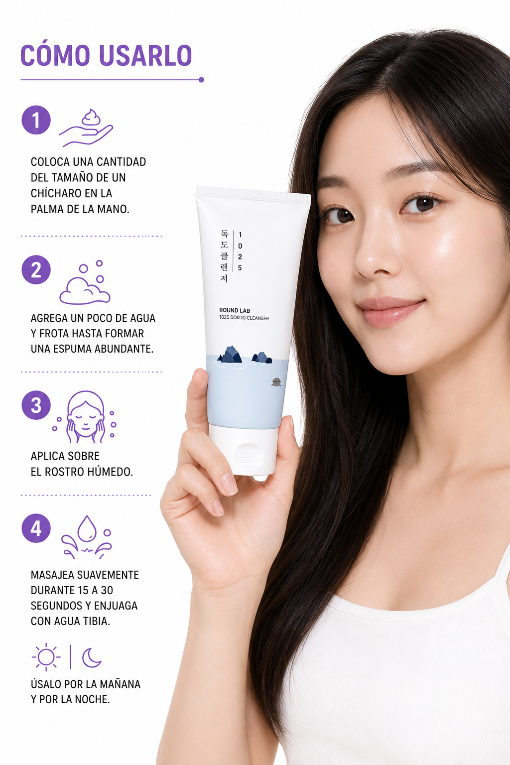 ROUND LAB 1025 Dokdo Cleanser