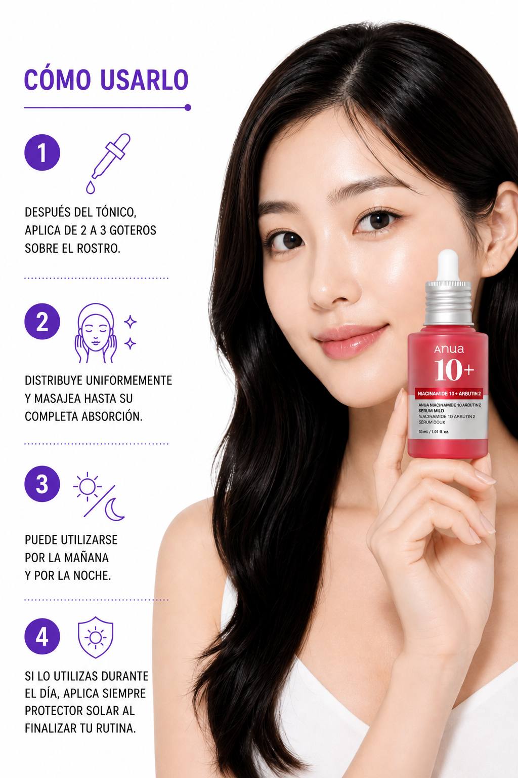 Anua Niacinamide 10% + Arbutin 2% Serum Mild