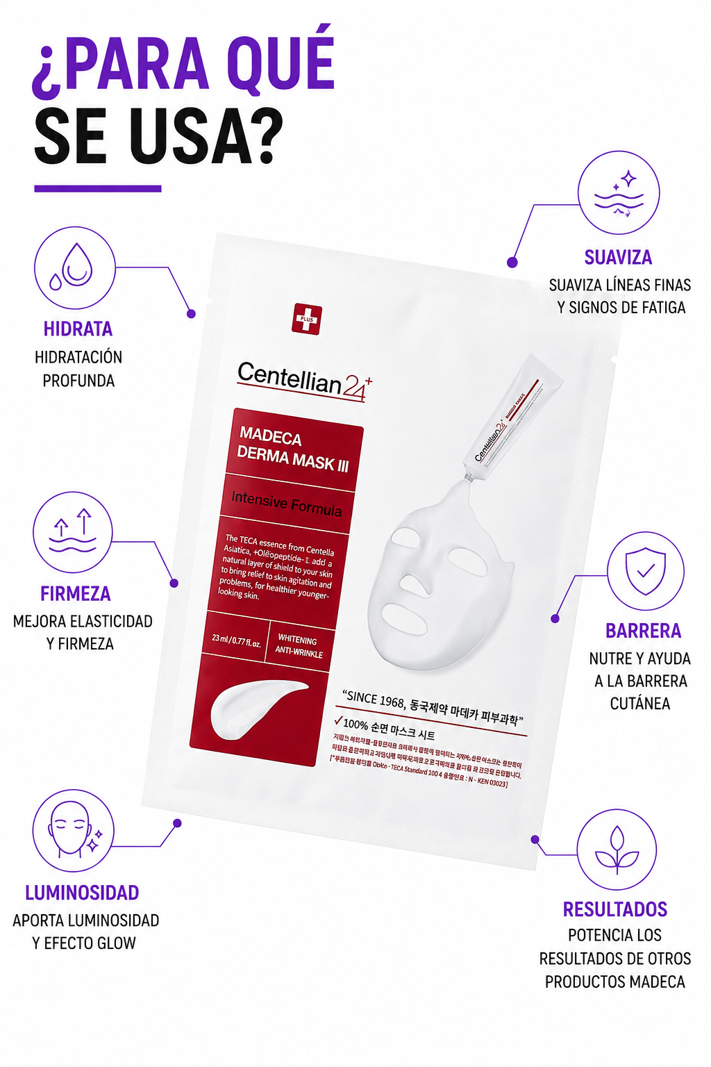 Centellian24 Madeca Derma Mask Intensive Lifting Formula