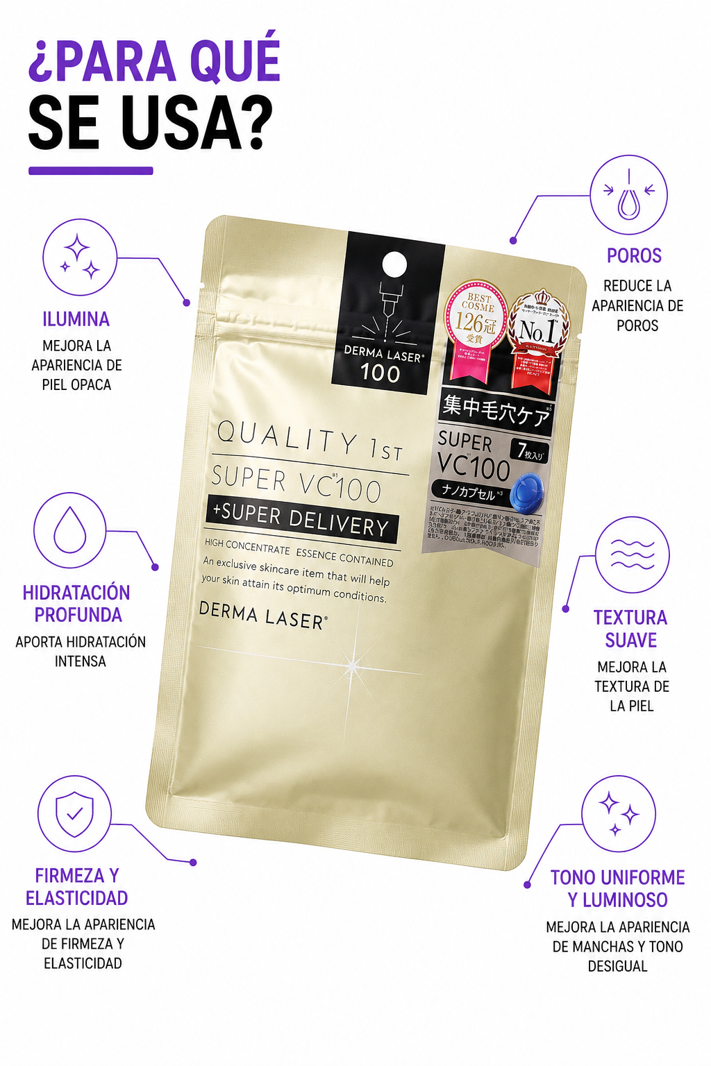 Quality First Derma Laser Super VC100 Mask