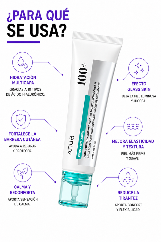 Anua PDRN Hyaluronic Acid 100 Moisturizing Cream