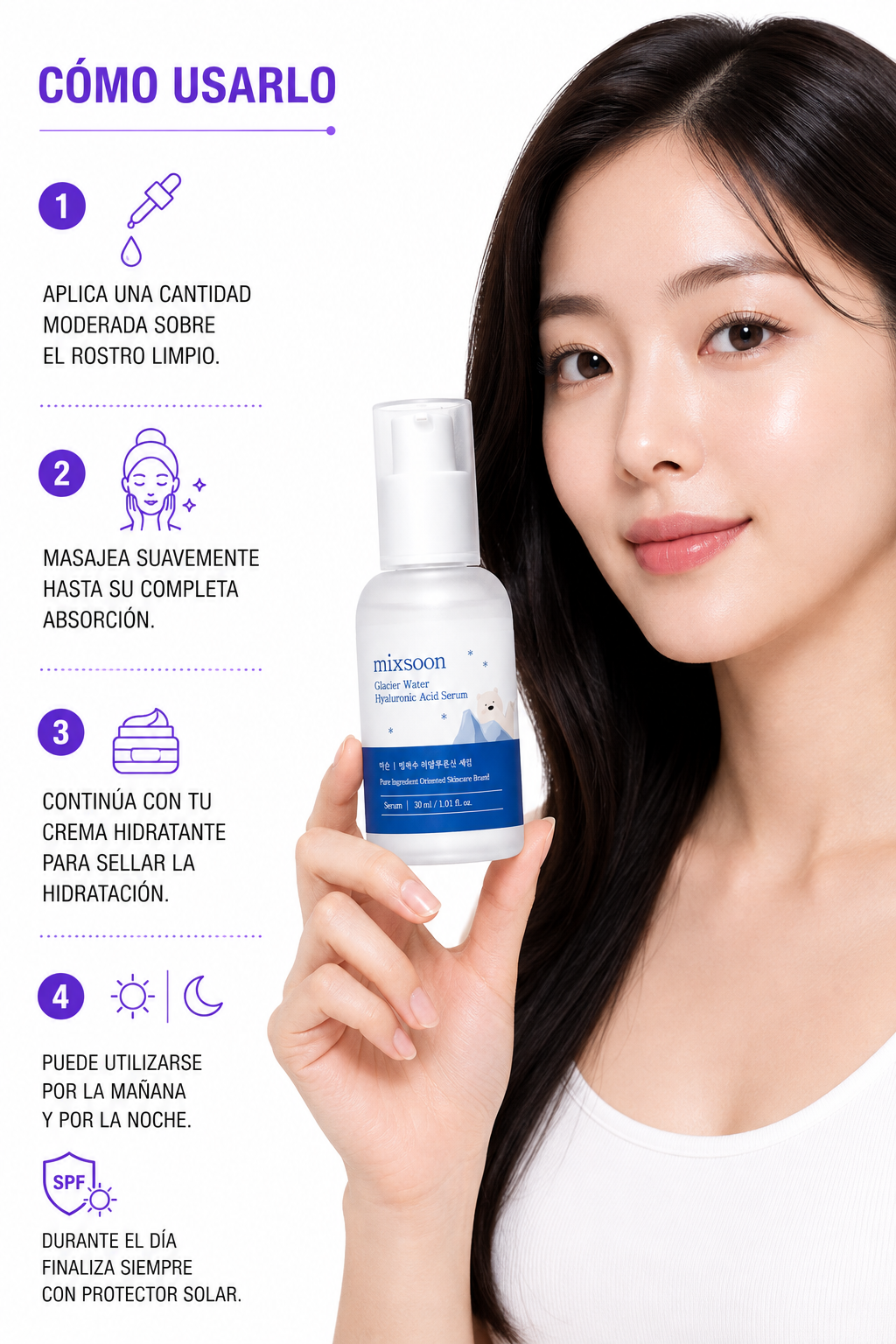 Mixsoon Glacier Water Hyaluronic Acid Serum