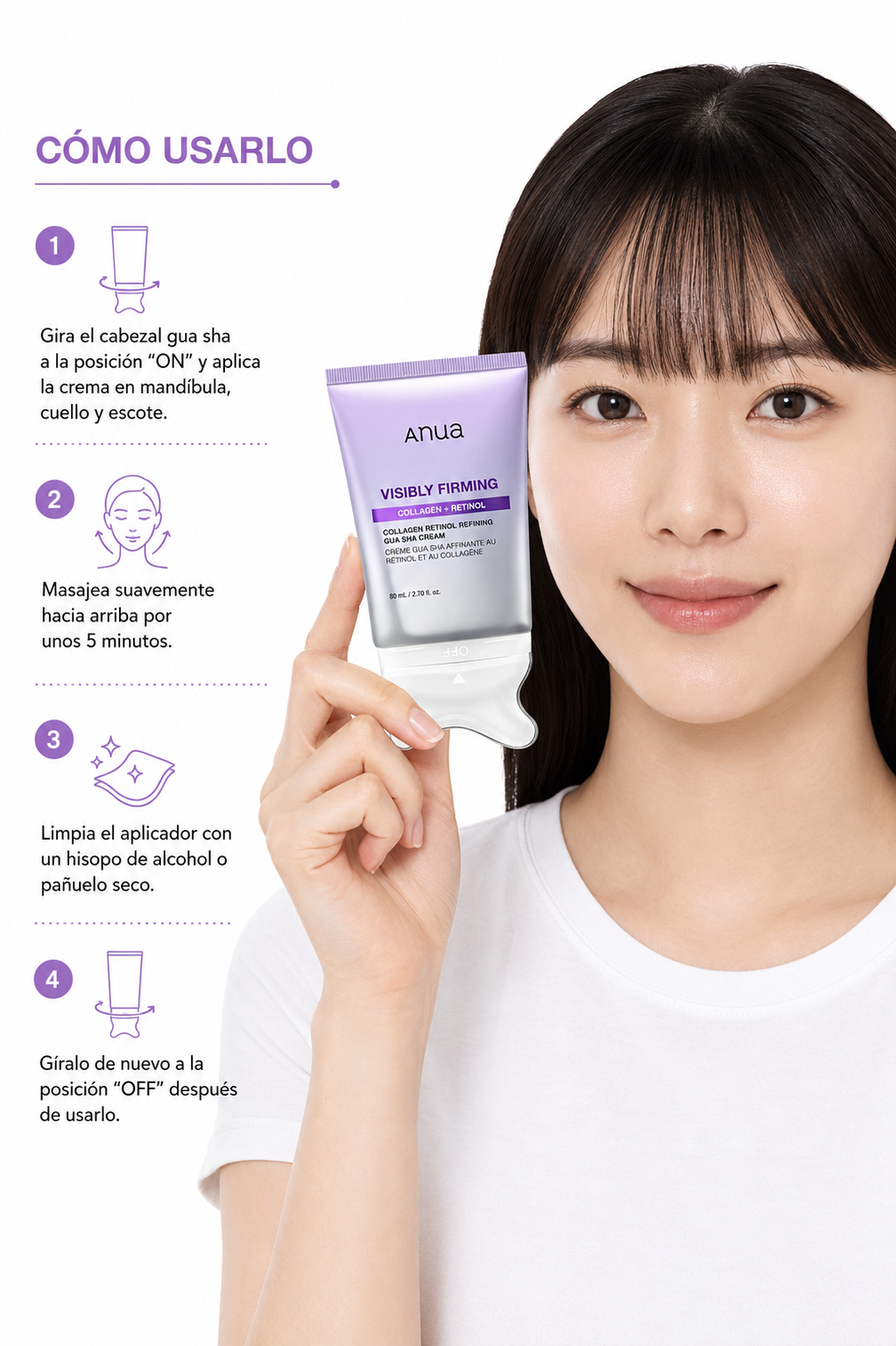 Anua Collagen Retinol Refining Gua Sha Cream