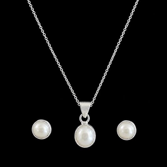 Coordinado Completo de Perlas