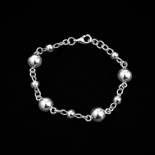 Pulsera de Perlas de Plata