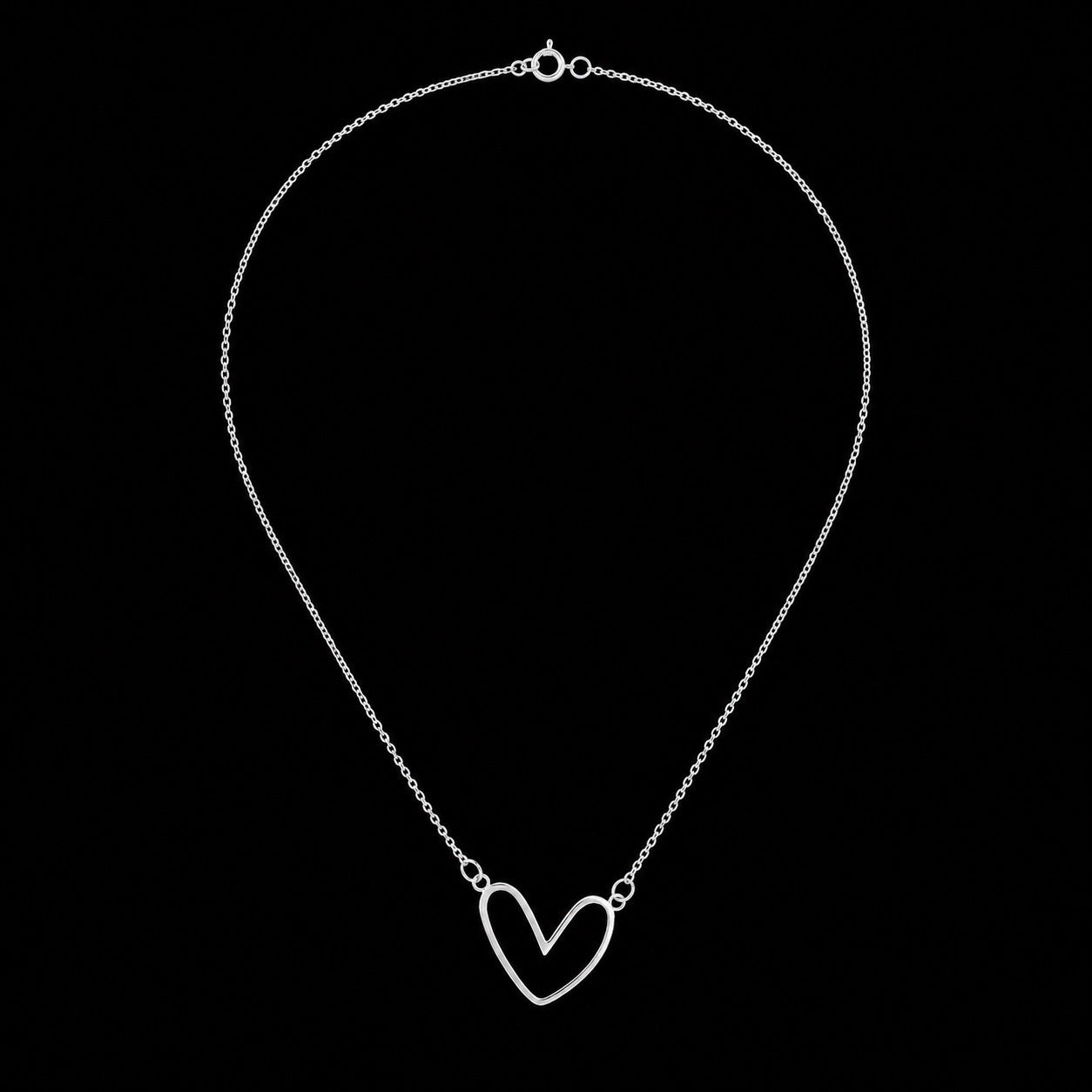 Gargantilla Silueta de Corazón