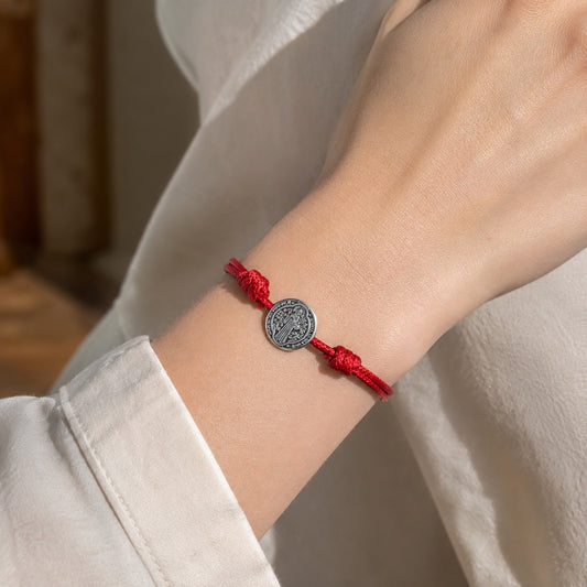 Pulsera San Benito en Piel Chica