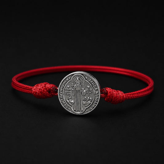 Pulsera San Benito en Piel Grande