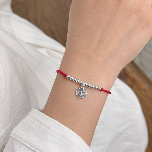 Pulsera San Benito en Hilo Chica