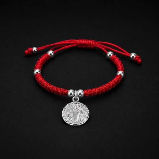 Pulsera San Benito en Hilo