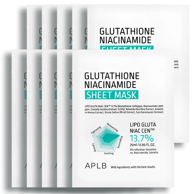 APLB Glutathione Niacinamide Sheet Mask