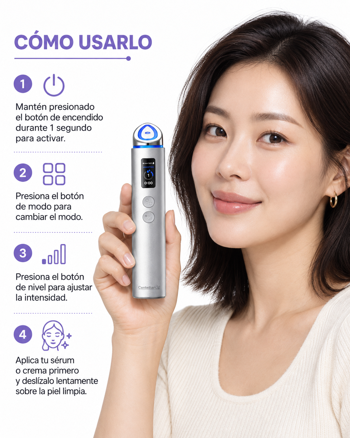 Centellian24 Madeca Prime Max: cómo usarlo paso a paso