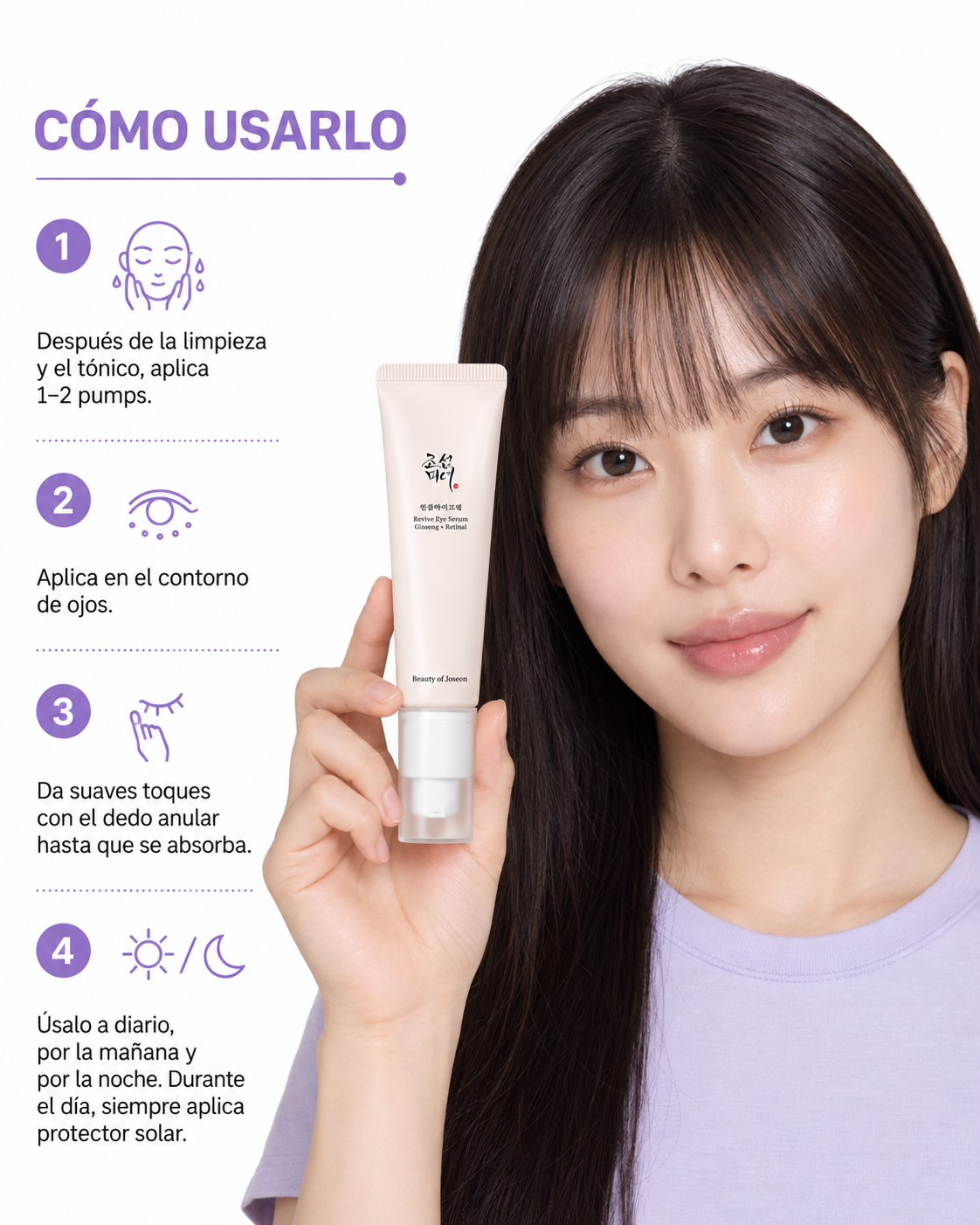 Beauty of Joseon Revive Eye Serum: cómo usarlo paso a paso