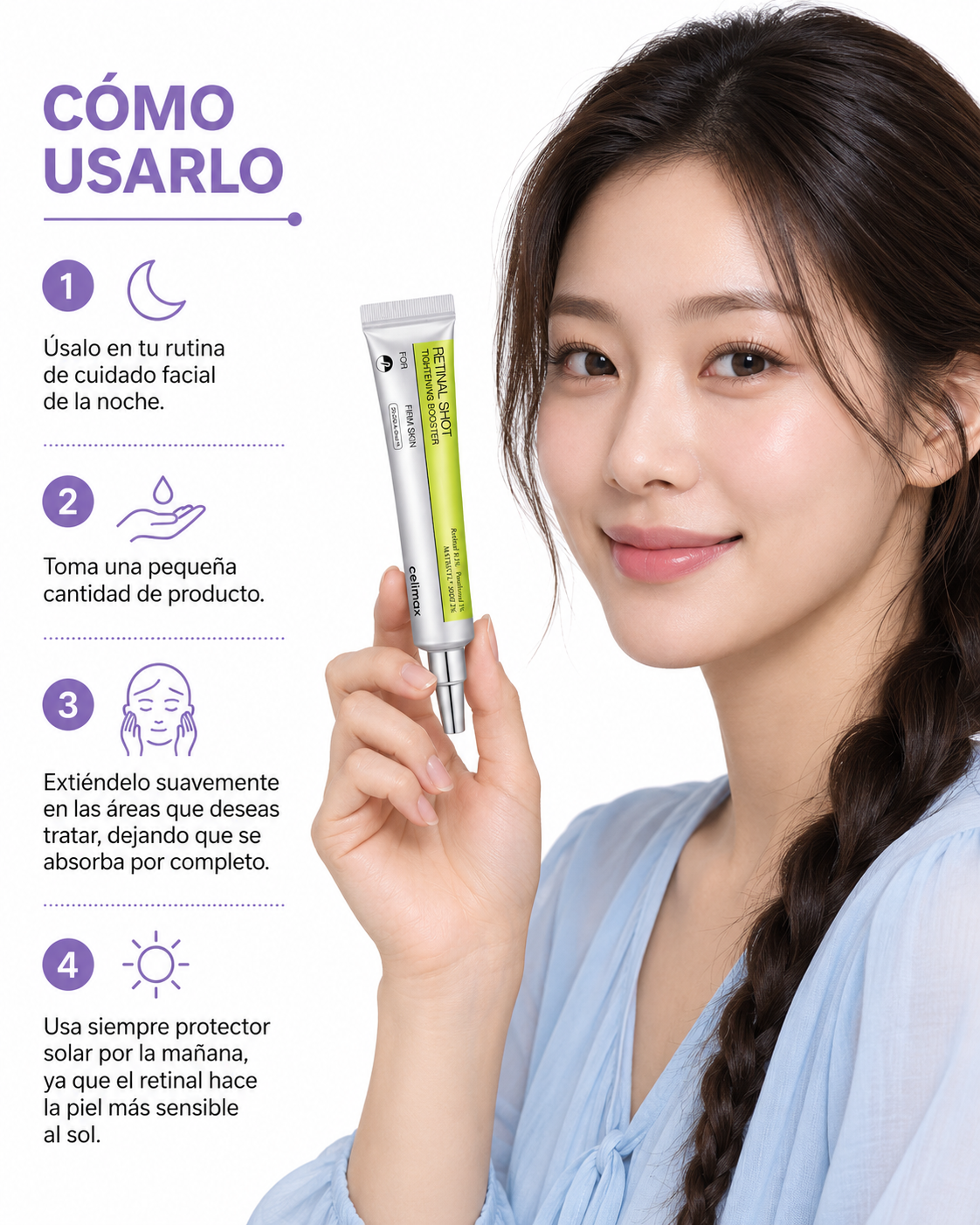 celimax The Vita-A Retinal Shot Tightening Booster: cómo usarlo paso a paso